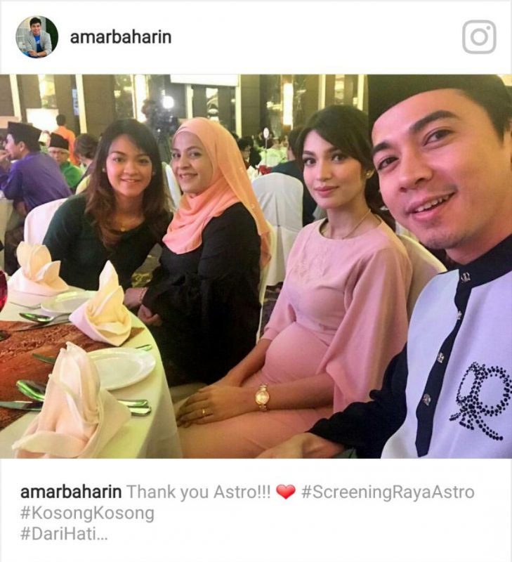 amar baharin memuat naik gambar \u0027baby bump\u0027 amyra media hiburan